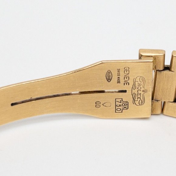 WOW!! Rolex 2CT Men's 18k Gold Watch! - Picture 5 of 9